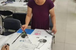 墨韵社社周于希,于希生笔下的艺术世界
